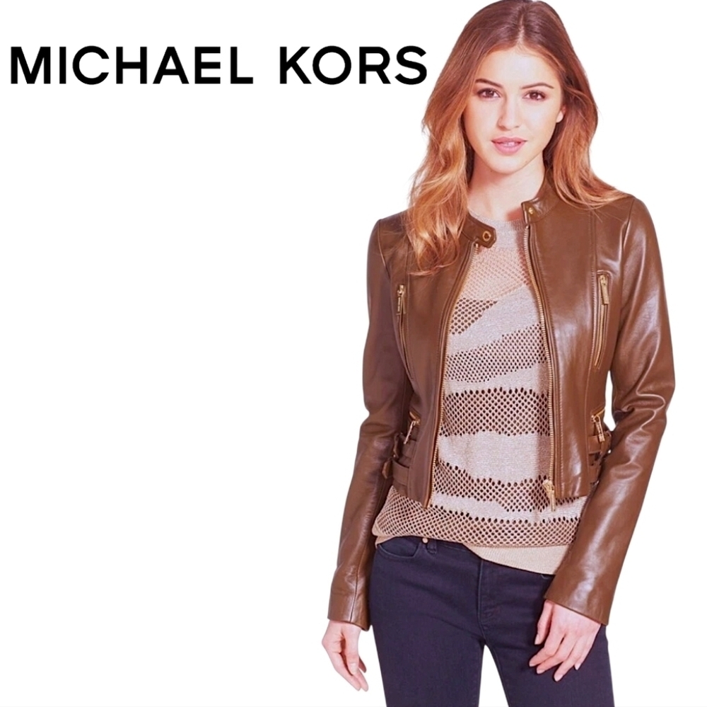 Michael Kors Lambskin Jacket